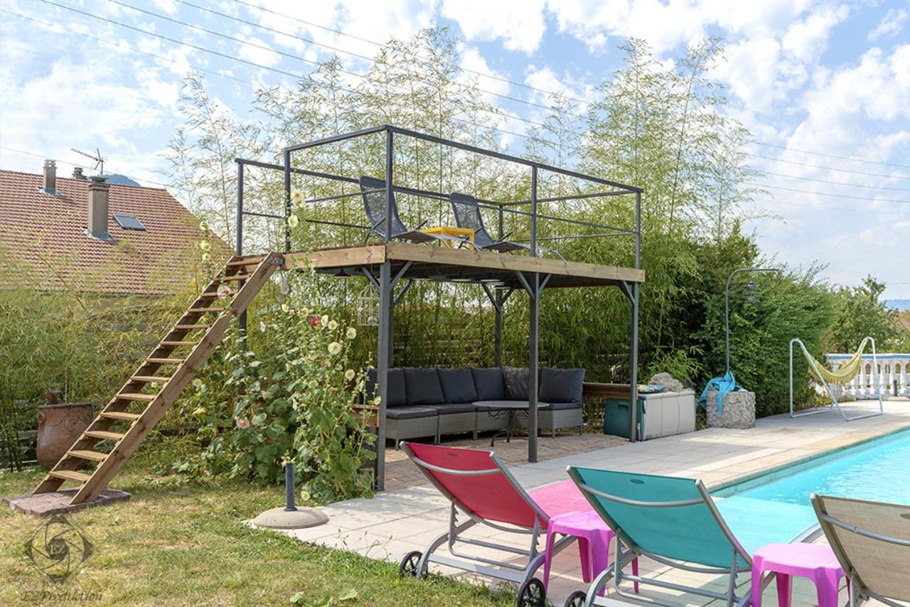 Appartement Lumineux A Voreppe Avec Piscine Kültér fotó