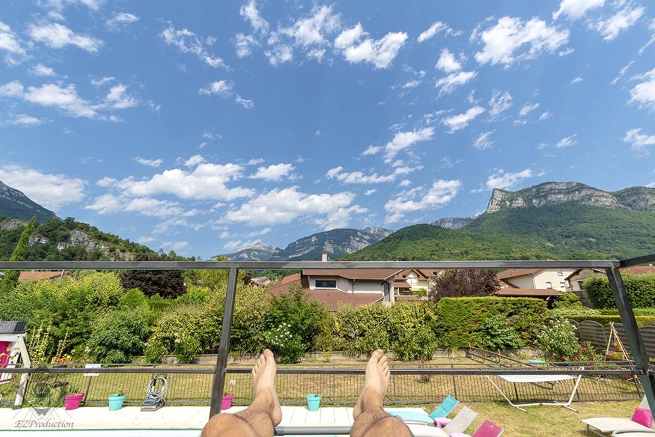 Appartement Lumineux A Voreppe Avec Piscine Kültér fotó